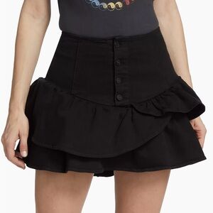 MOTHER denim miniskirt